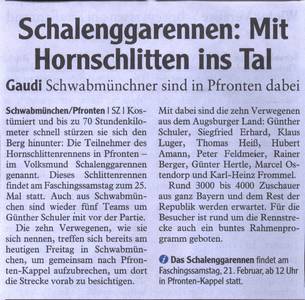 Hornschlittenrennen
	2009