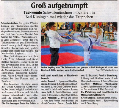 Martial Arts Bad Kissingen 2015