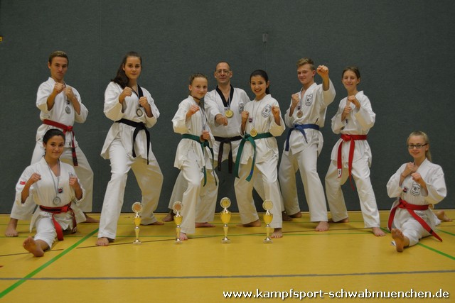 22. bayerische Taekwondo Meisterschaft in Bobingen