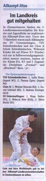 Allkampfmeisterschaft Landkreis 05.07.08