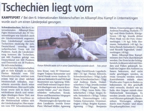 Artikel aus der Stadtzeitung