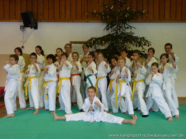 Grtelprfung in Untermeitingen, 4. Dezember 2010