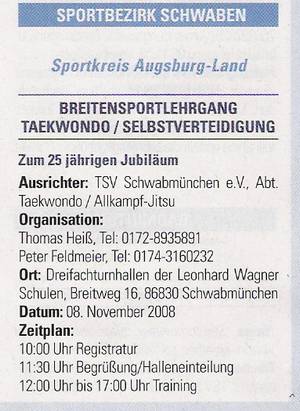 Vorankndigung im Bayern Sport